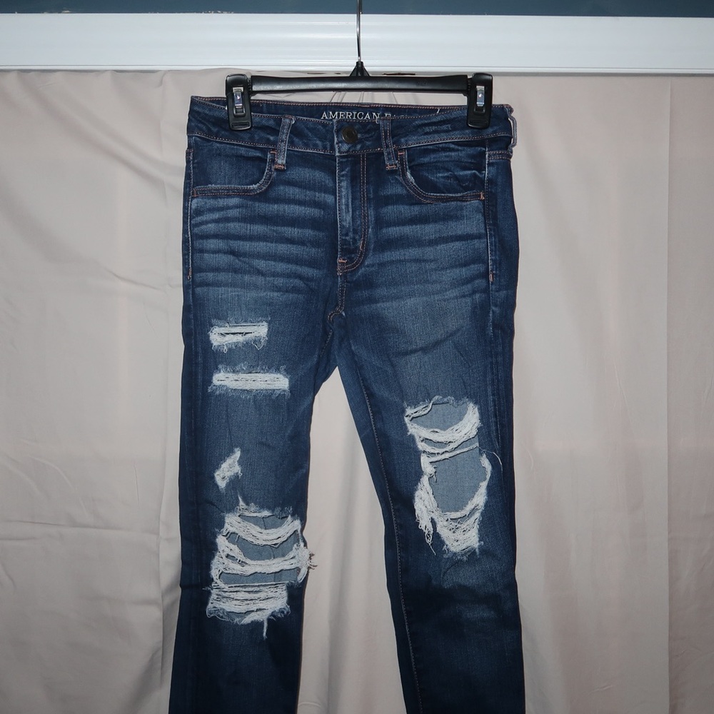 Dark Blue American Eagle jeans US size 6 long